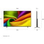 LG 75NU850B6LA Smart TV NanoCell 75 pulg. 4K Ultra HD Negro